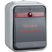 ELSO Schneider Electric Heizungsnotschalter 441229 2p. 10A AquaTop licht/basaltgrau
