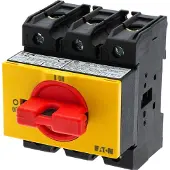 Eaton P3-63/IVS-RT, Drehschalter, 3P, Schwarz, Gelb