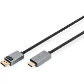 Digitus Db-340202-018-s Displayport Auf Hdmi Kabel 1.8 M