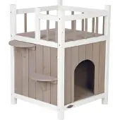 Trixie Natura Cat House with Balcony