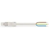 Wago 891-8993/216-802 konfektionierte Anschlussleitung,Eca,Stecker/offenes Ende,weiß 8918993216802