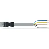 Wago 891-8995/206-103 konfektionierte Anschlussleitung,Eca,Stecker/offenes Ende,grau 8918995206103