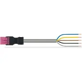 Wago 891-8995/205-207 konfektionierte Anschlussleitung,Eca,Stecker/offenes Ende,pink 8918995205207