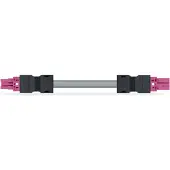 Wago 771-8992/005-807 konfektionierte Verbindungsleitung,Eca,Buchse Stecker,pink 7718992005807
