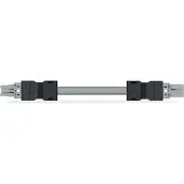 Wago 771-8992/006-603 konfektionierte Verbindungsleitung,Eca,Buchse Stecker,grau 7718992006603