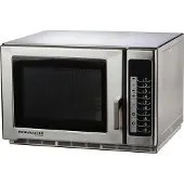 Menumaster Amana RFS 518 TS Mikrowelle, Edelstahldekor, 1800 Watt, 34 l Volumen, 55 cm Breite