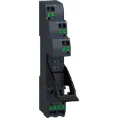 Schneider Electric RGZE05P Push-In Sockel für RXG1-Relais, getrennte Kontakt-Anordnung, 10A, 250V - 10 Stück
