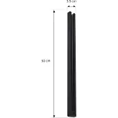 LINDBY Stromschiene Linaro, 50 cm, schwarz, 1-Phasen-System