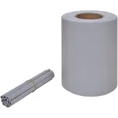 vidaXL Sichtschutzleiste PVC 70 x 0,19 m Hellgrau