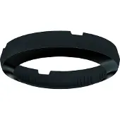 Theben 9070851 Abdeckrahmen schwarz für theRonda UP, theMova P und thePassa P Cover 110 BK