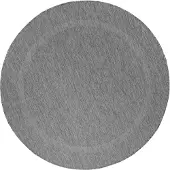 Ayyildiz Hali Outdoor Teppich RELAX Grau 160 cm Rund