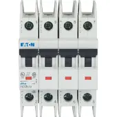 Eaton Power Quality Eaton 190923 Leitungsschutzschalter, 6 A, 4p, Charakteristik: C, NA FAZ-C6/4-NA