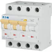 Eaton 120671 FI/LS Kombination, 13 A, 30 mA, LS-Charakteristik: D, 3p+N, FI-Charakteristik: A mRB6-13/3N/D/003-A