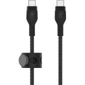 Belkin USB-Kabel "BoostCharge PRO Flex USB-C/USB-C Kabel bis 60W 1m", schwarz, 100cmcm, Kabel, USB-Kabel