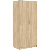 The Living Store Kleiderschrank Sonoma-Eiche 80x52x180 cm Holzwerkstoff