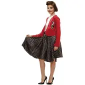 MOM Kostüm Für Mädchen Mit High School Gürtel Und Jacke
