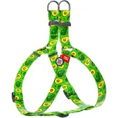 Waudog Nylon Hundegeschirr Avocado Muster Größe S