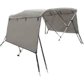 vidaXL 3-Bow Bimini-Top mit Seitenteilen 183x(137-152)x137 cm