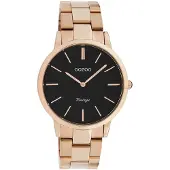 Oozoo - Uniuhr - Uni - C20037 - Roségold Schwarz