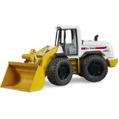 BRUDER 03412 – Gelenkradlader – 1:16 Fahrzeuge, Radlader, Hoflader, Kompaktlader, Baumaschinen