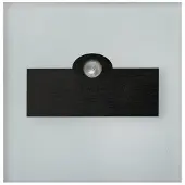 Milagro LED Treppenleuchte mit Bewegungsmelder LUMI BLACK 3000K 12V