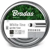 Bradas 5 Lagig Schlauch 5/8" 50m Gartenschlauch Wasserschlauch WHITE LINE WWL5/850