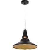 Luminex Hängelampe Sool, dunkelrot, Länge 95 cm, 5-flg., Metall, E27