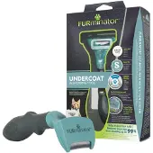 Furminator zum Entfernen der Unterwolle für kurzhaarige Katzen kleiner Rassen (S)