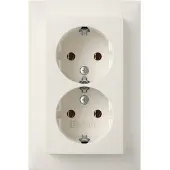 Berker 47741909, Typ F, DIN-Schiene, Weiß, Thermoplast, IP20, 250 V