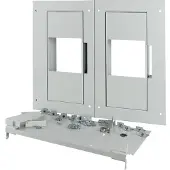 Eaton Frontplatte 2xNZM4 3P Ausziehbarer Fernbedienungsantrieb Grau - 180493