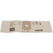 Wetrok 42614 10 Stück Staubsaugerbeutel Papiersack 6l Monovac & Durovac