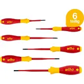 Wiha Schraubendreher Set Soft Finish electric slimFix TORX 6-tlg.