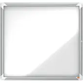 Nobo Premium Plus 6xa4 Blatt Außendisplay Gehäuse Magnetisch Weißer Hintergrund