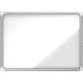 Nobo Premium Plus 8xa4 Blatt Außendisplay Magnet Weißer Hintergrund
