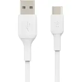Belkin USB-Kabel "USB-C/USB-A Kabel PVC, 2m", weiß, 200cmcm, Kabel, USB-Kabel