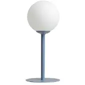Aldex Tischlampe Joel , blau, für Wohn- / Esszimmer, Metall, Tischlampe