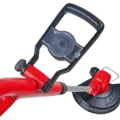 WOLF-Garten LYCOS E/500 T, Rasentrimmer, 1,6 mm, Nylonschnur, Schwarz, Metallisch, Rot, AC, 500 W