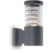 Ideal Lux Außenwandleuchte Tronco anthrazit, Alu, Höhe 25 cm