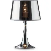 Ideal Lux Tischleuchte London Cromo Höhe 36,5 cm