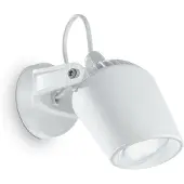 Ideal Lux Moderne Wandleuchte Elio Materie Plastiche Bianco 1 Licht Gu10