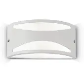 Ideal Lux Moderne Wandleuchte Rex-3 Aluminium-Kunststoff Weiß 1 Licht E27