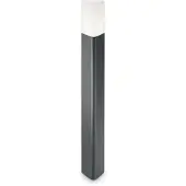 Ideal Lux Moderner Außenpoller Pulsar Aluminium Anthrazit 1 Licht E27