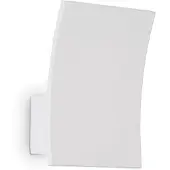 Ideal Lux Moderne Wandleuchte Fix Metall Weiß Led 5,5W 3000K Warmes Licht
