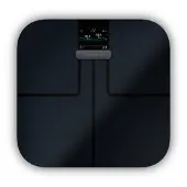 Garmin Index S2, Elektronische Personenwaage, 181,4 kg, Schwarz, kg / lb, Rechteck, 16 Benutzer