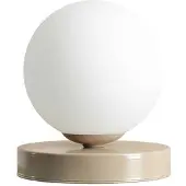 Aldex Tischlampe Joel, Höhe 17 cm, beige/weiß