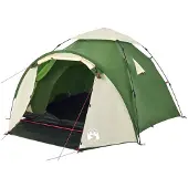 vidaXL Kuppel-Campingzelt 3 Personen Grün Quick Release