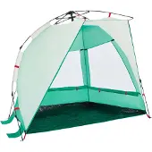 vidaXL Strandzelt 2 Personen Seegrün Quick Release Wasserdicht