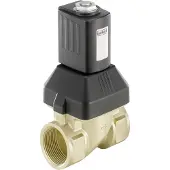 Burkert Magnetventil G1'' NC Messing EPDM 0-10bar/145psi 230VAC 6213 253524