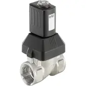 Burkert Magnetventil G1'' NC Edelstahl FKM 0-10bar/145psi 24VAC 6213 249040