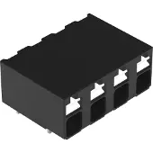 Wago 2086-3204/300-000 THR-Leiterplattenklemme,Drücker,1,5 mm2,schwarz 20863204300000 - 168 Stück